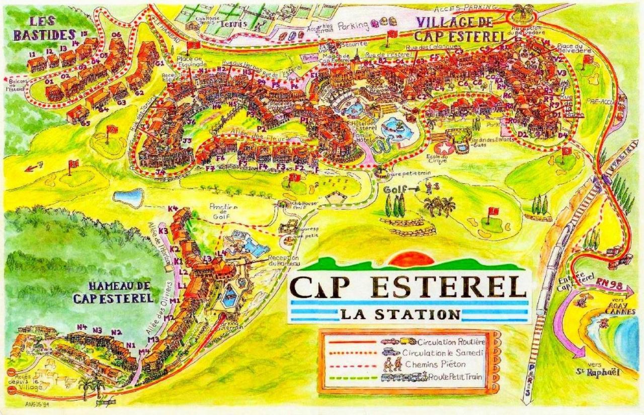 Huuummm C'Est La ! Beau T2 Cap Esterel Village Avec Clim ! Saint-Raphaël Kültér fotó